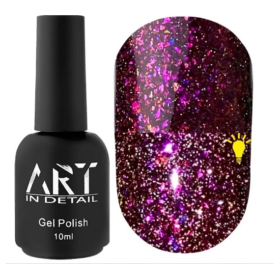 Гель-лак светоотражающий ART Magic Flash №MG004, 10 мл