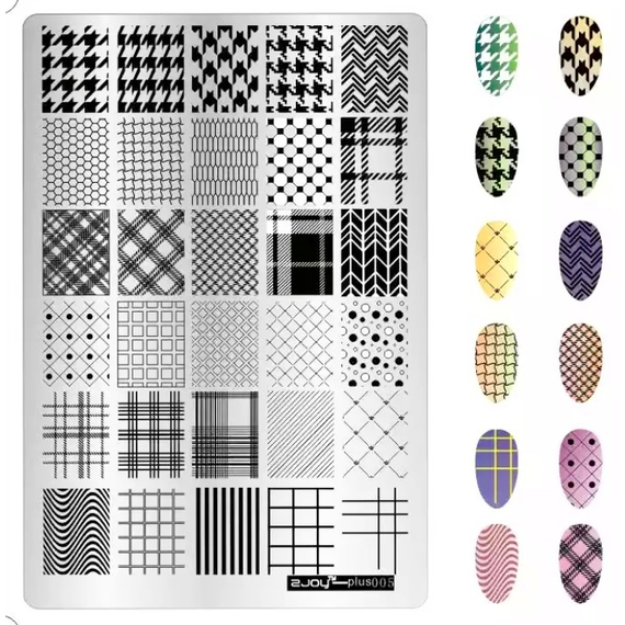 Пластина для стемпинга ZJOY-Plus005