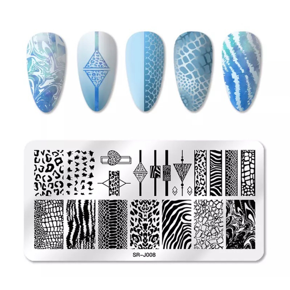 Пластина для стемпінгу SR - J008
