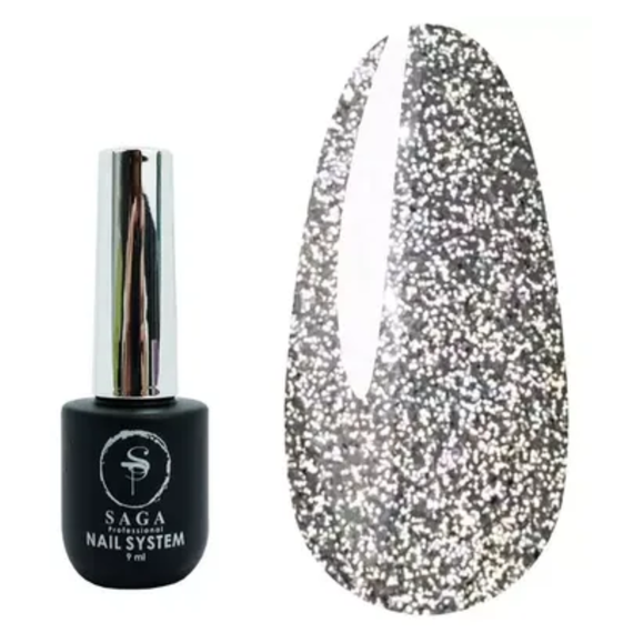 Гель-лак SAGA Fiery №01 светоотражающий, 10 мл