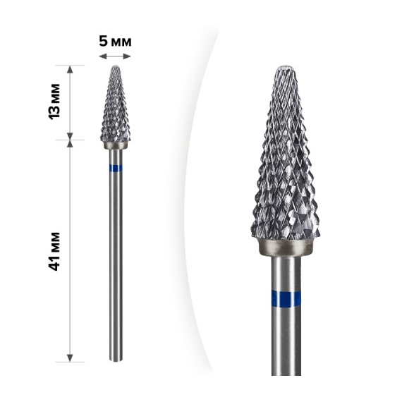 Насадка фреза твердосплавная D 60 B острая кукуруза 120/131/95