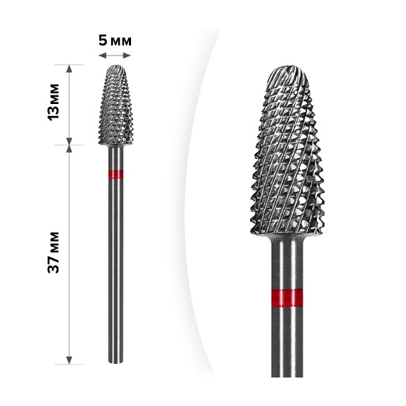 Насадка фреза твердосплавная D 60 R кукуруза 125