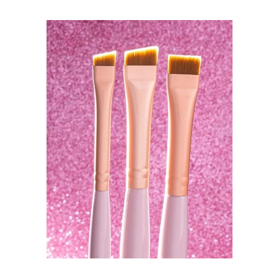 Кисть для бровей ZOLA 02 со скосом широкая, изображение 2