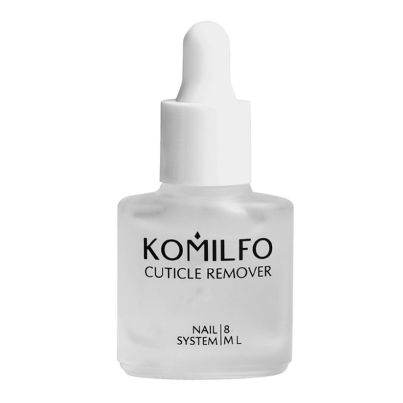 Ремувер для кутикулы Komilfo Cuticle Remover Alсaline щелочной 8 мл