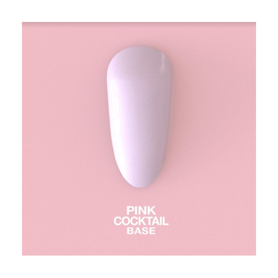 База цветная Luna Base Pink Cocktail светло-розовая, 30 мл, Обьем: 30 мл