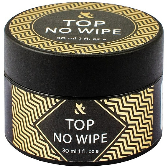 Топ для гель-лака FOX Top No Wipe без ЛЖ, 30 мл, Обьем: 30 мл