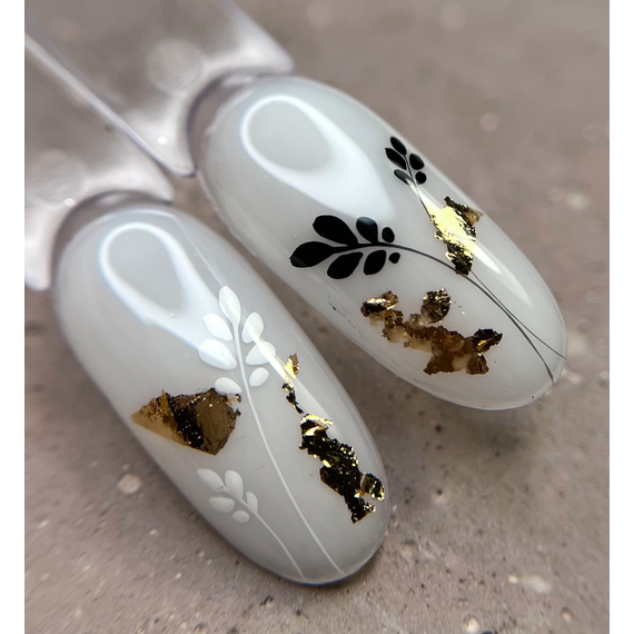 Гель-краска Dark White gel paint белая, 5 мл, изображение 2