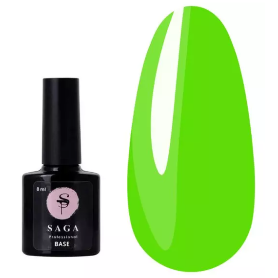 База для гель-лака SAGA Tropical Base №7 салатовая, 8 мл