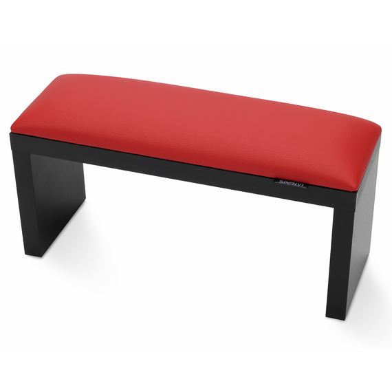 Підлокітник на чорних ніжках Red Червоний