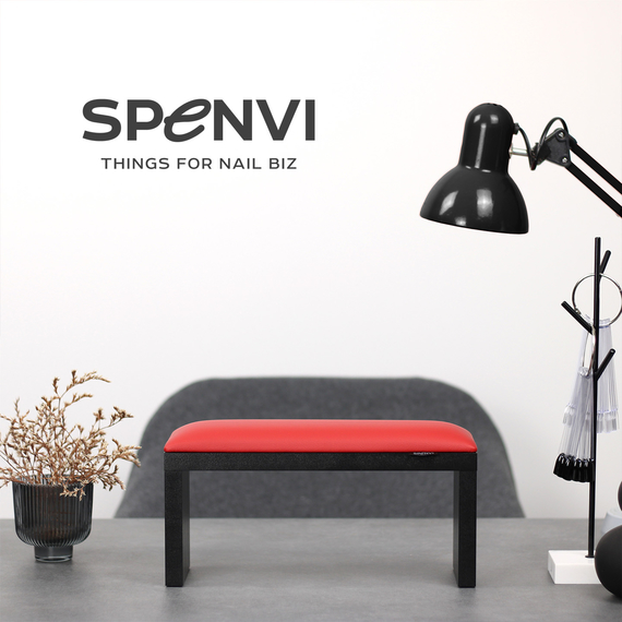 Підлокітник на чорних ніжках Red Червоний, зображення 2