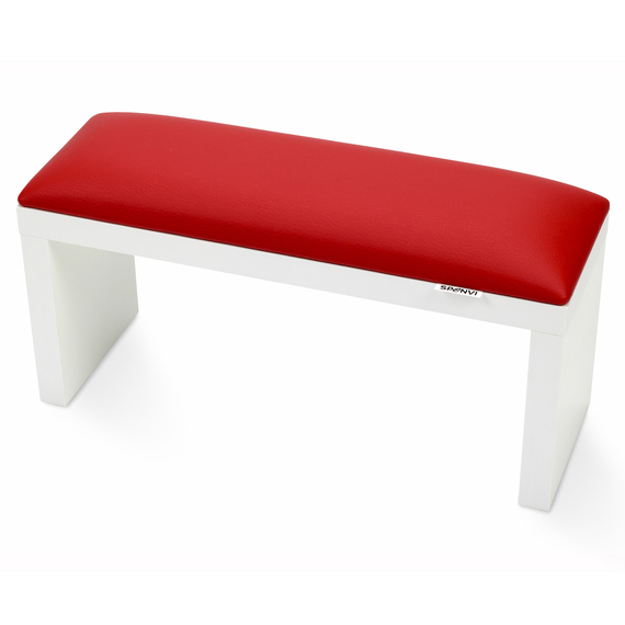 Підлокітник на білих ніжках Red Червоний