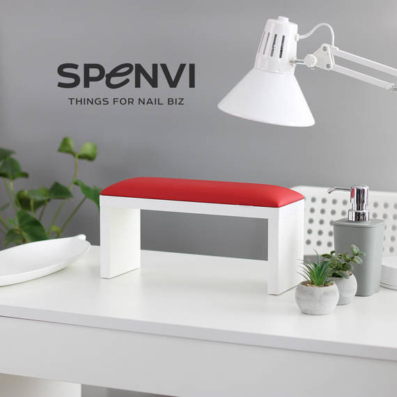 Підлокітник на білих ніжках Red Червоний, зображення 3