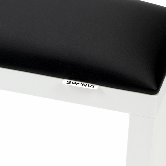 Подлокотник на белых ножках Black Черный, изображение 3