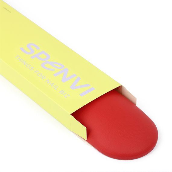 Підлокітник для манікюру Прямий Red Червоний, зображення 2