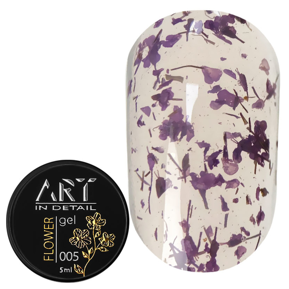 Гель с сухоцветами ART Flower Gel №05, 5 мл