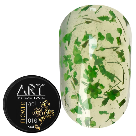 Гель с сухоцветами ART Flower Gel №10, 5 мл