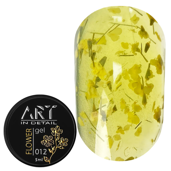 Гель с сухоцветами ART Flower Gel №12, 5 мл