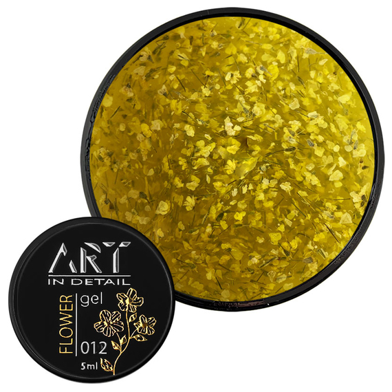 Гель с сухоцветами ART Flower Gel №12, 5 мл, изображение 2