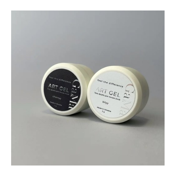 Гель-краска GaMa Art gel Chorny черная, 5 г, изображение 3