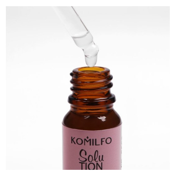 Ремувер для кутикулы Komilfo Solution Cuticle, щелочной, 10 мл, изображение 2