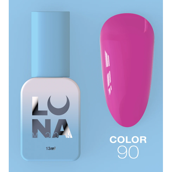 Гель-лак Luna Color №90 фуксия, 8 мл