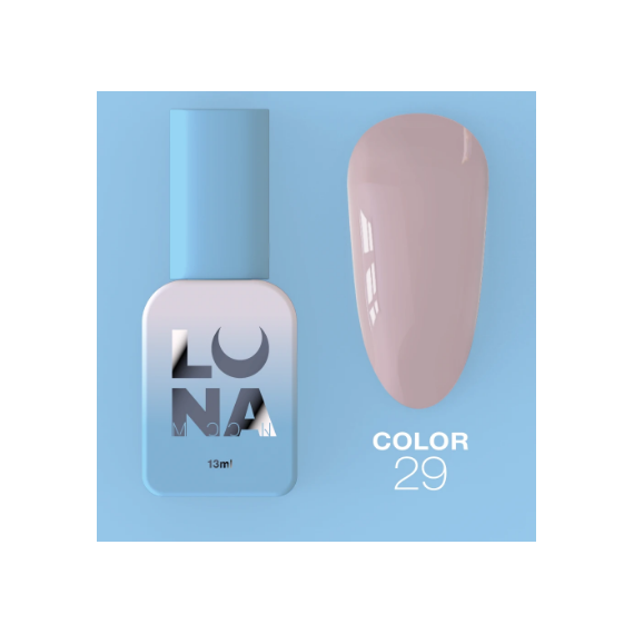 Гель-лак Luna Color №29 пастельно-розовый, 13 мл
