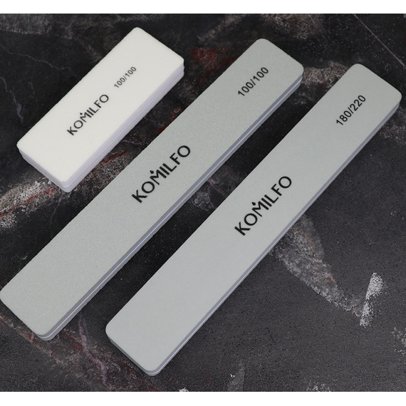 Шлифовщик Komilfo мини белый 100/100, изображение 2