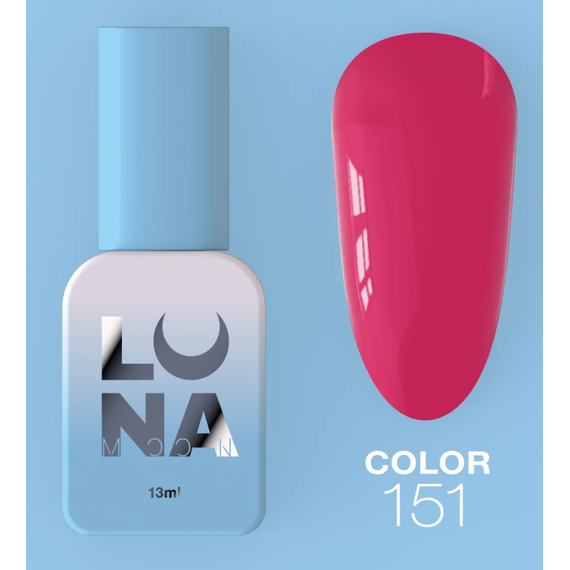 Гель-лак Luna Color №151 неоново-розовый, 13 мл