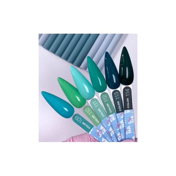 Гель-лак Luna Color №111 бирюзовый, 13 мл, изображение 2