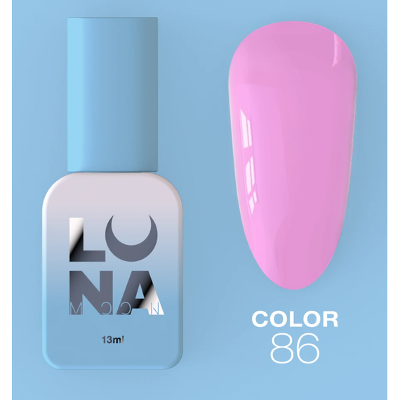 Гель-лак Luna Color №86 розовый, 8 мл