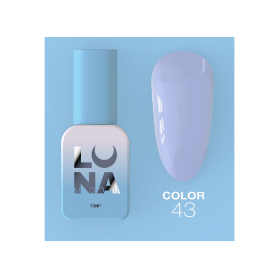 Гель-лак Luna Color №43 лавандовый, 8 мл