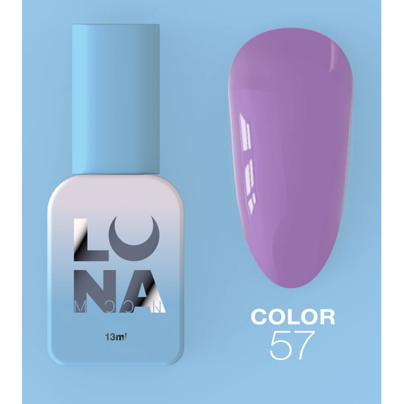 Гель-лак Luna Color №57 сиреневый, 13 мл