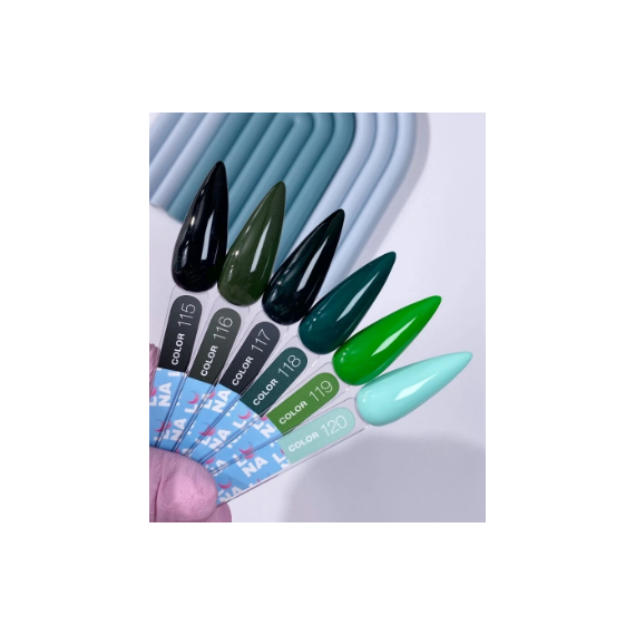 Гель-лак Luna Color №120 мятный, 8 мл, изображение 2