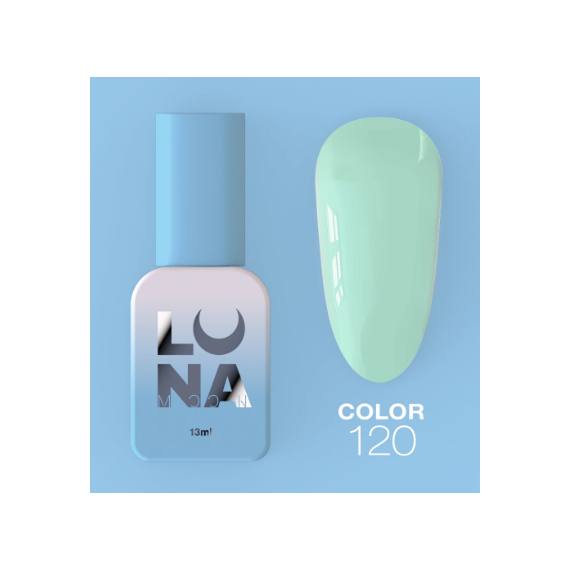 Гель-лак Luna Color №120 мятный, 8 мл