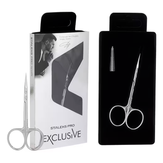 Ножницы профессиональные для кутикулы Staleks EXCLUSIVE 23 TYPE 1 магнолия