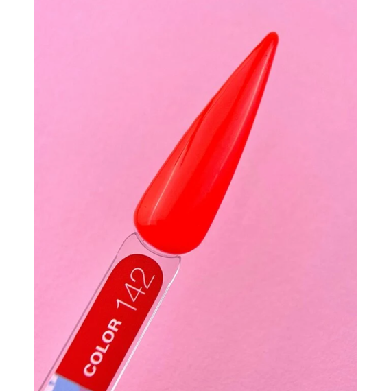 Гель-лак Luna Color №142 насыщенный оранжевый, 8 мл, изображение 2