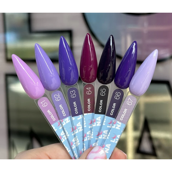 Gel polish Luna Color No. 63 purple, 13 ml, 2 image