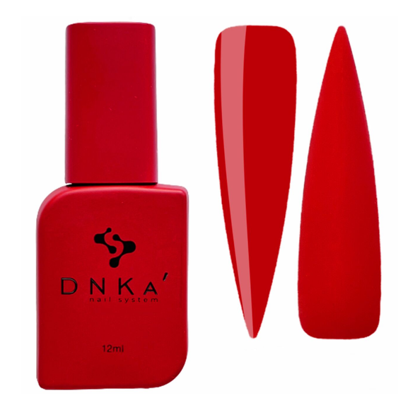 Гель лак для ногтей DNKA Ultra Red красный, 12 мл