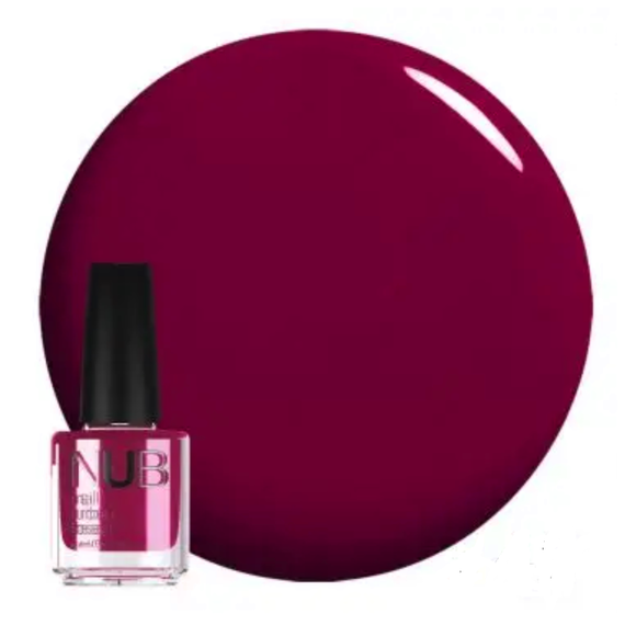 Лак для ногтей NUB Nail Polish №86 вишневый, 14 мл