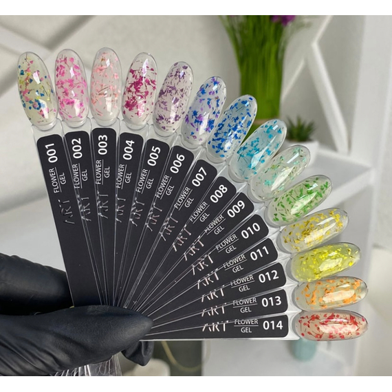 Гель с сухоцветами ART Flower Gel №01, 5 мл, изображение 3