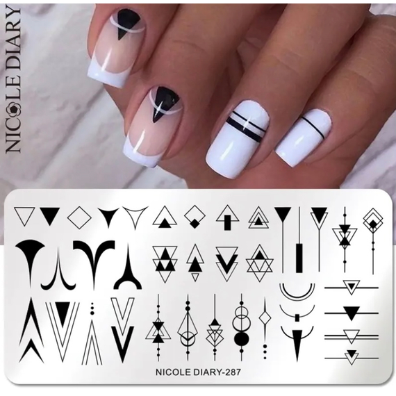 Stamping plate ND 287