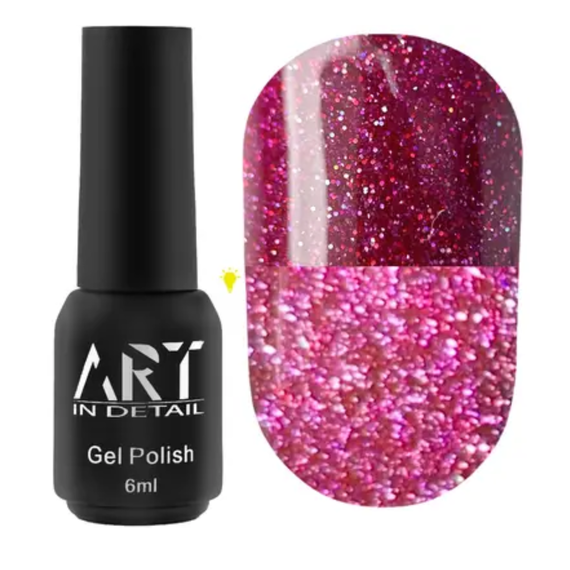 Гель-лак світловідбиваючий ART Flash Gel Polish №FG016, 6 мл