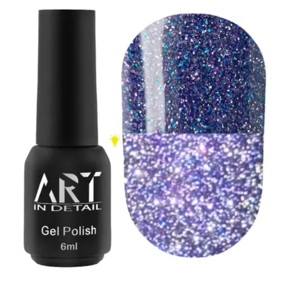 Гель-лак світловідбиваючий ART Flash Gel Polish №FG020, 6 мл