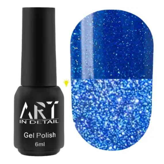 Гель-лак светоотражающий ART Flash Gel Polish №FG024, 6 мл