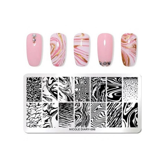 Stamping plate ND 096