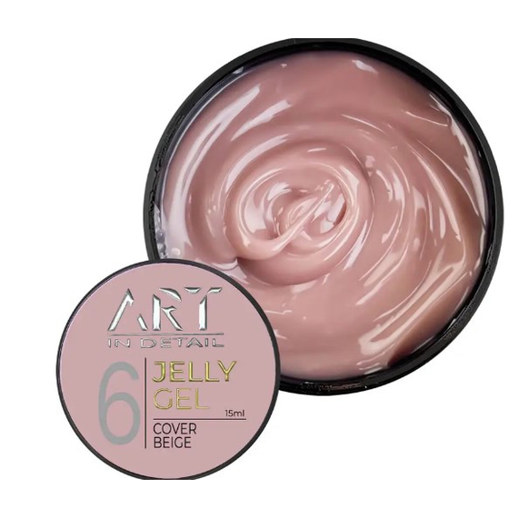 Гель желе ART Jelly Gel №6 Cover Beige 15 мл