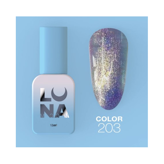 Гель-лак Luna Color №203 желтый, 8 мл