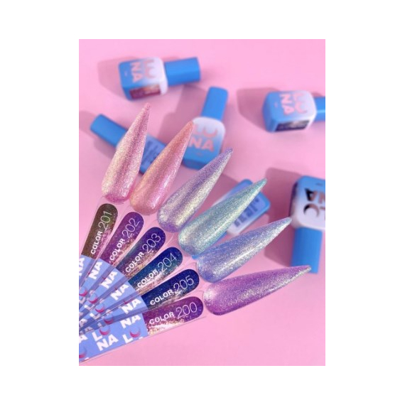 Гель-лак Luna Color №203 желтый, 8 мл, изображение 4