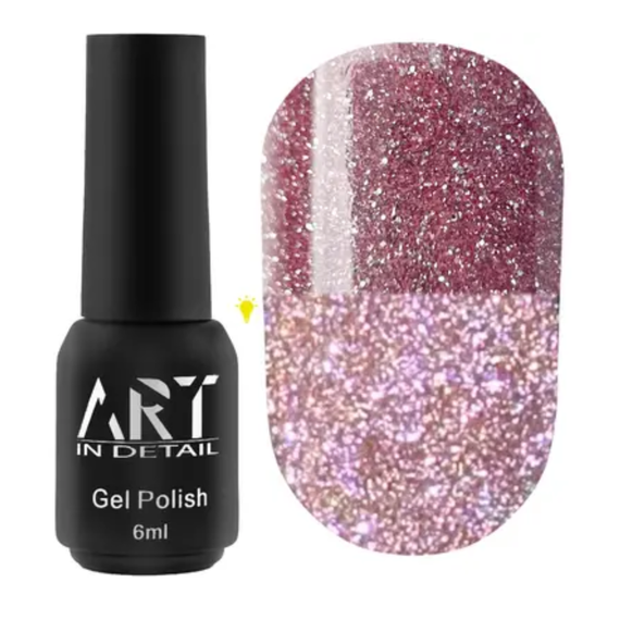 Гель-лак світловідбиваючий ART Flash Gel Polish №FG013, 6 мл