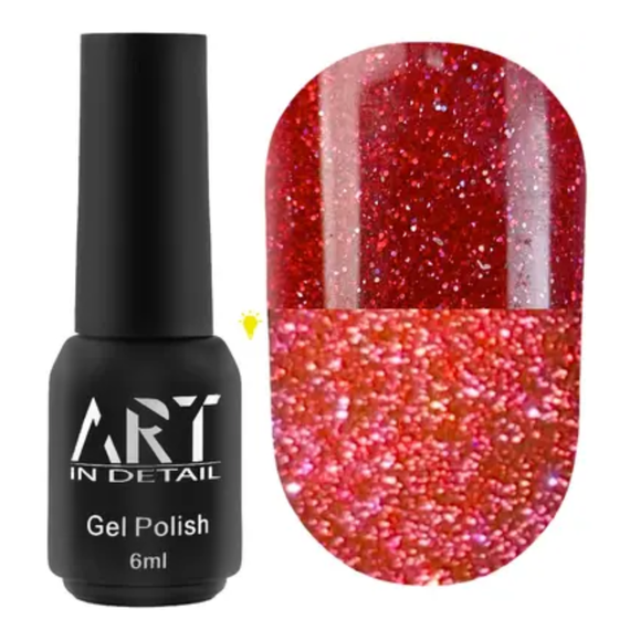 Gel polish reflective ART Flash Gel Polish No. FG006, 6 ml